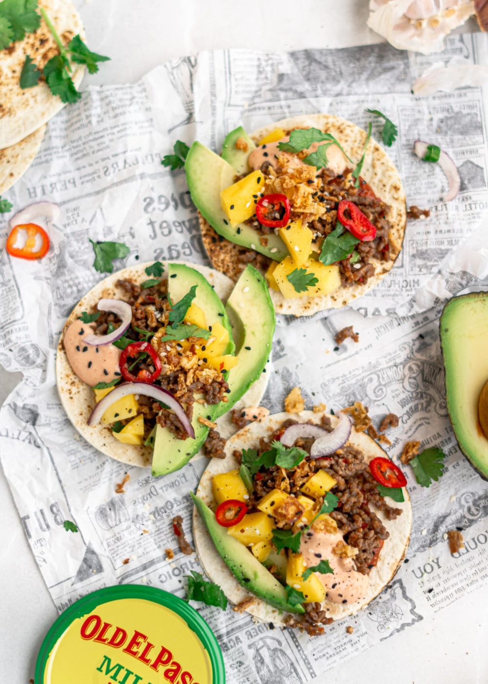Mexicaanse taco’s met een Aziatische twist