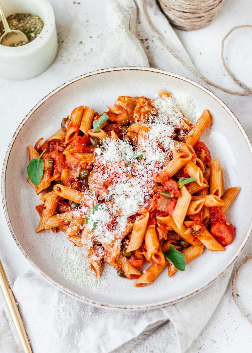 Snelle pantry pasta penne