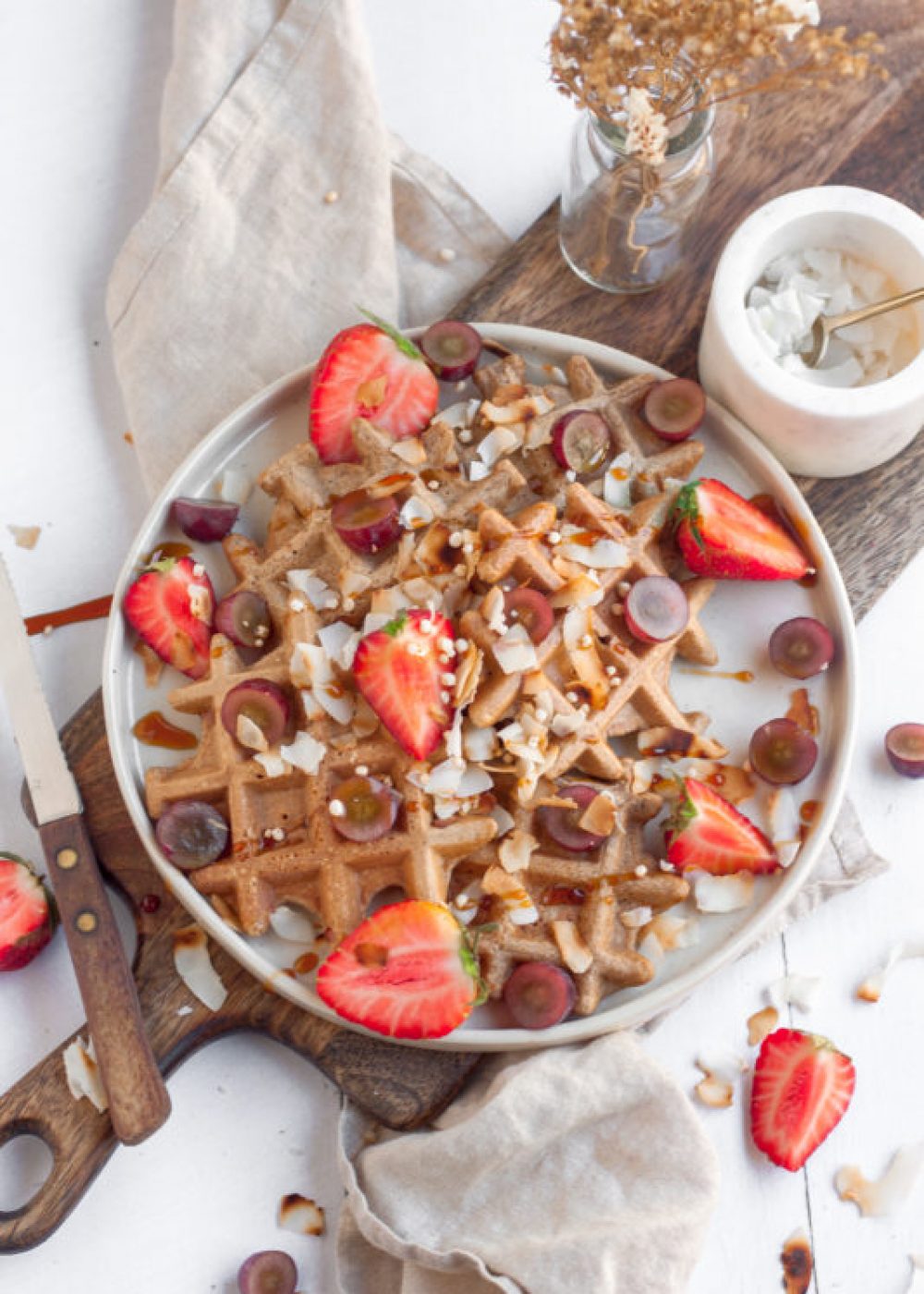 Blokfood: Vanille havermoutwafels