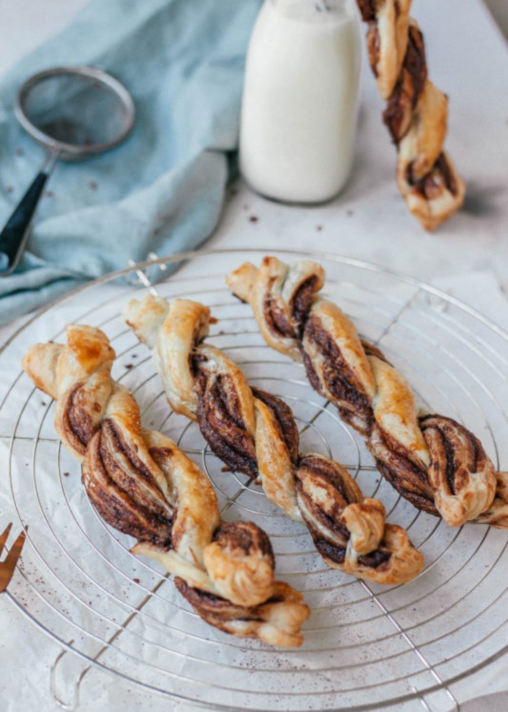 Nutella kaneel twists