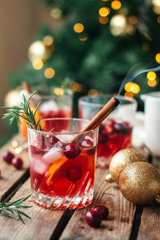 Je bekijkt nu Cranberry whisky met rozemarijn