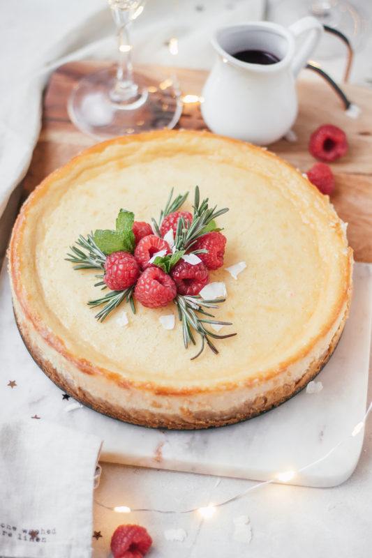 Christmas is coming: Witte chocolade cheesecake