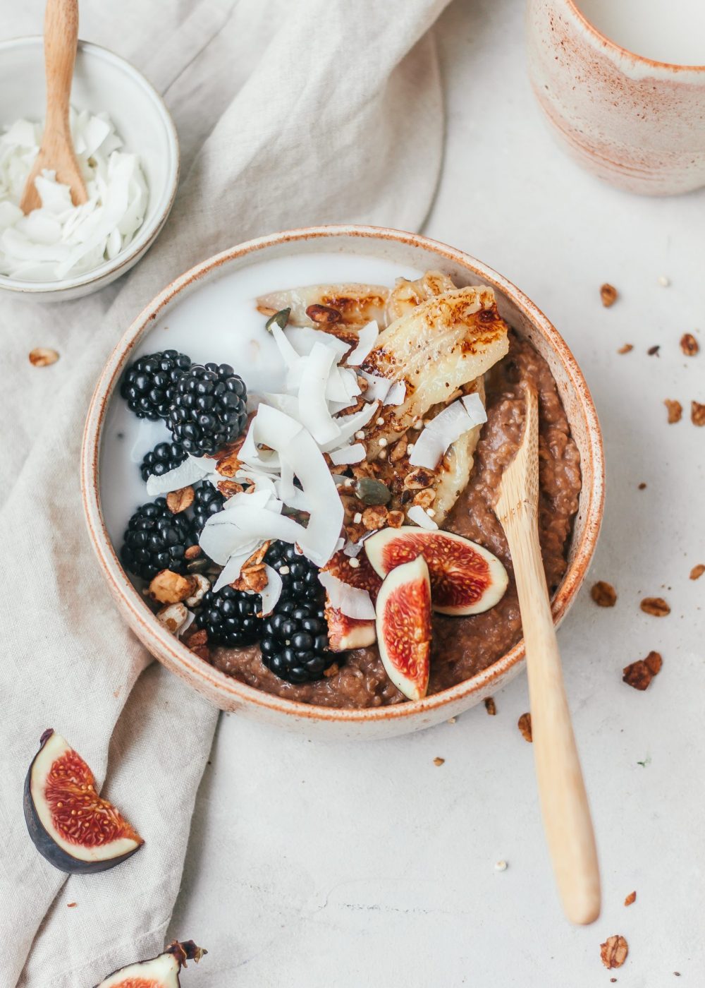 Chocolade havermoutpap