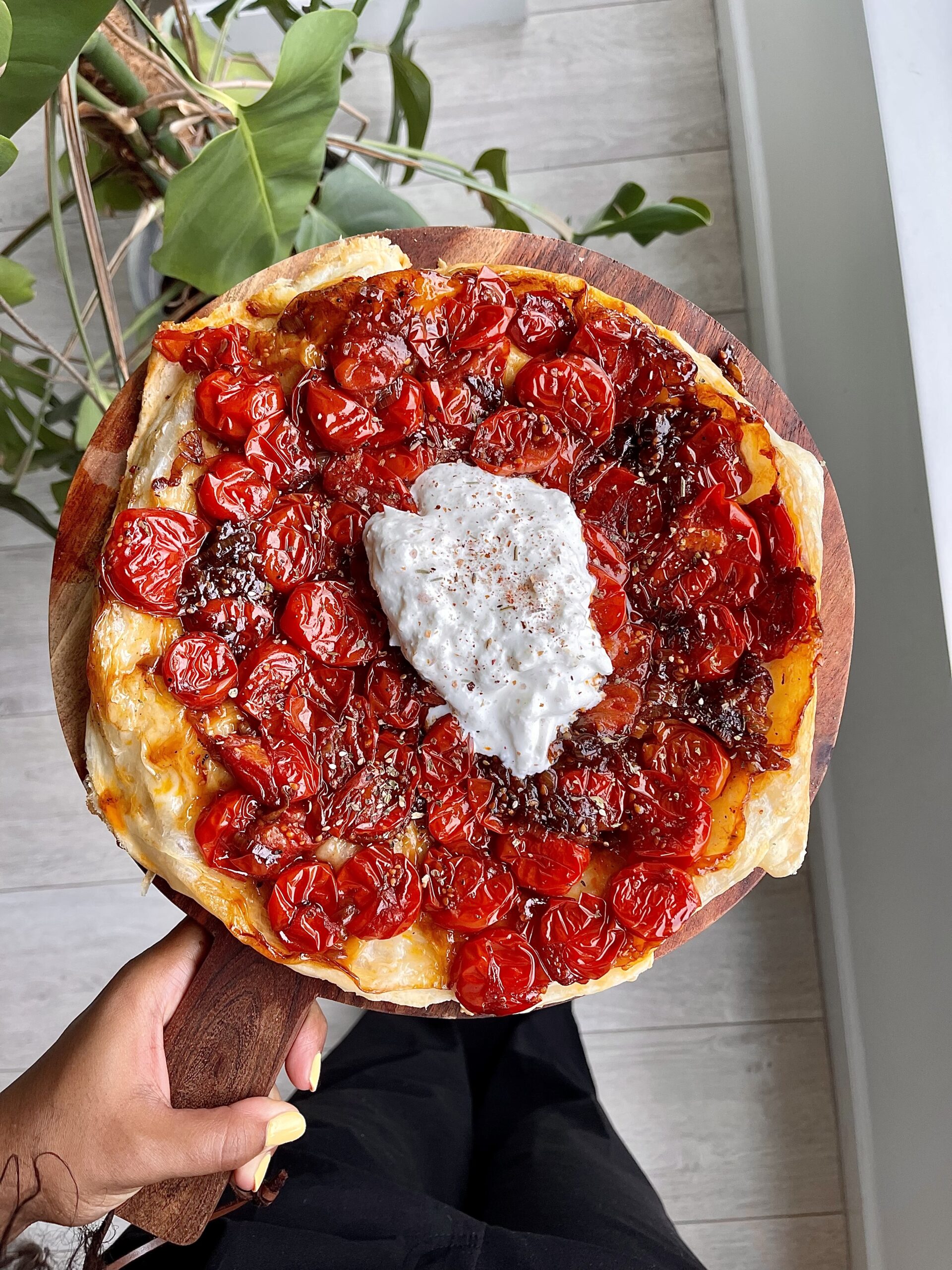 Tomaten tarte tatin x Crisp – Helen Kookt