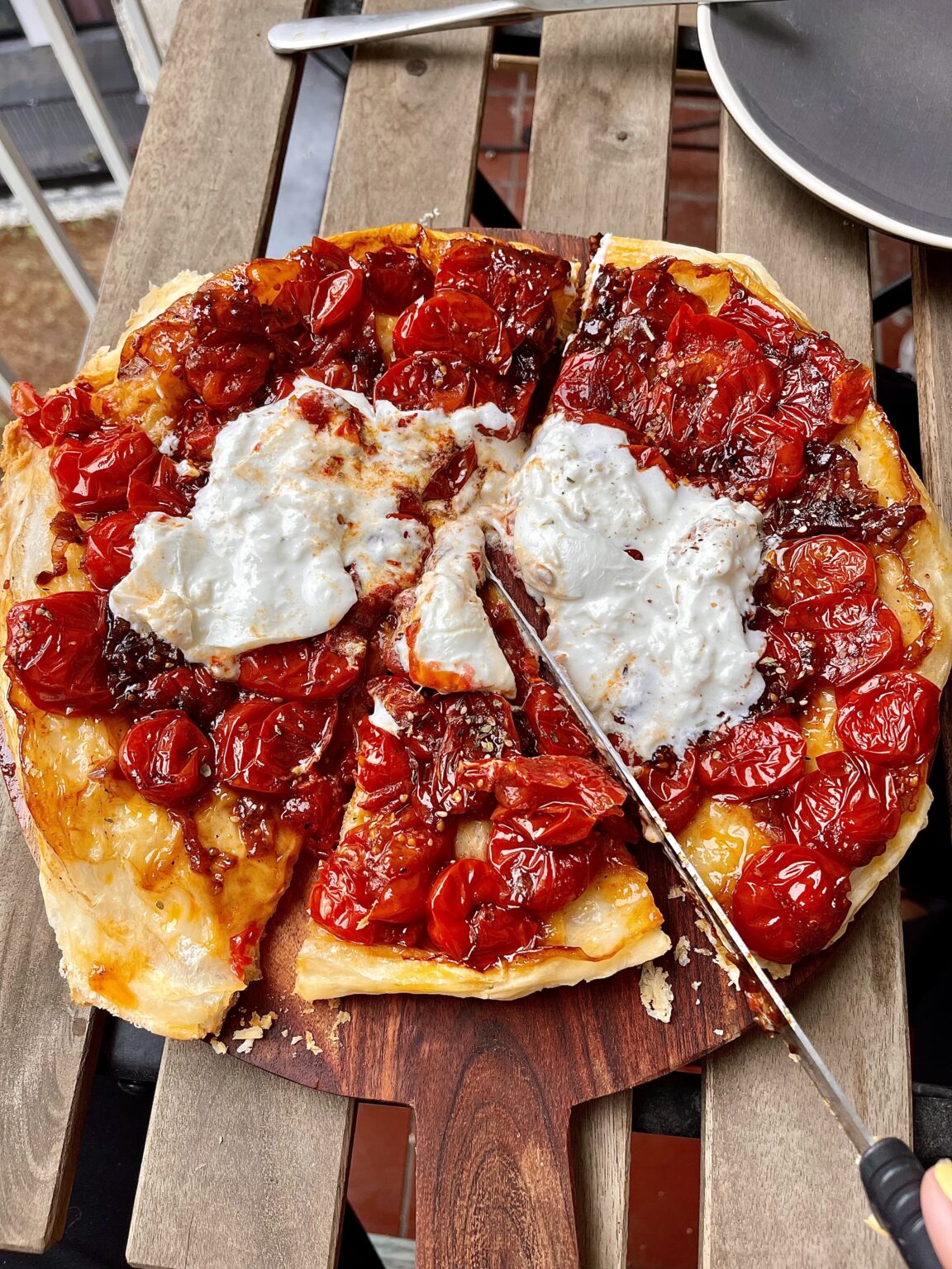 Tomaten tarte tatin x Crisp – Helen Kookt